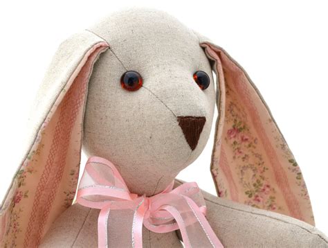 Printable Floppy Eared Bunny Sewing Pattern